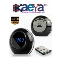 OkaeYa Spy Table Clock Camera For Home/Shop/Office With 15 Hours Battery Backup + Free 4GB Memory Card